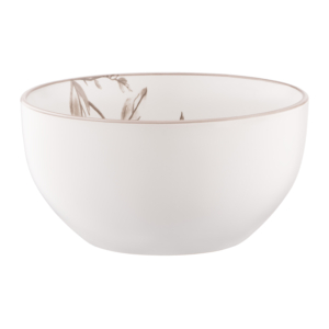 Bowl ARDESTO Asti, 670ml, 14.2cm, ceramic, white-beige