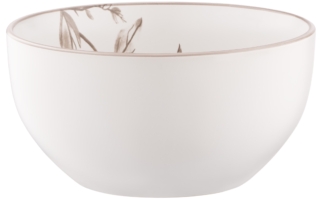 Bowl ARDESTO Asti, 670ml, 14.2cm, ceramic, white-beige