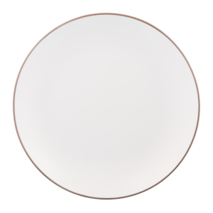 Dinner plate ARDESTO Asti, 26.9cm, ceramic, white