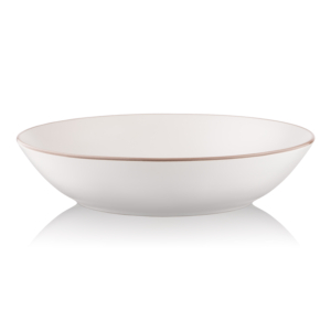 Soup plate ARDESTO Asti 790ml, 20.2cm, ceramic, white