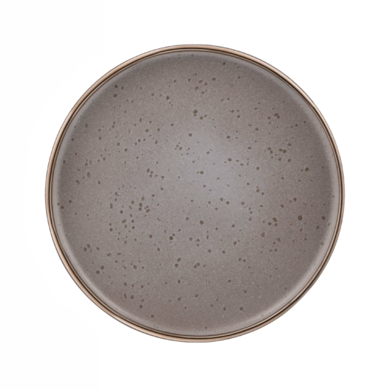 Dessert plate ARDESTO Fasano, 19.6cm, ceramic, gray-brown
