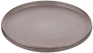 Dinner plate ARDESTO Fasano, 26cm, ceramic, gray-brown