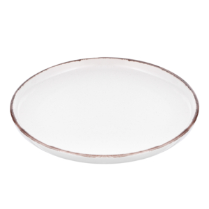 Dinner plate ARDESTO Lazio, 27cm, ceramic, white