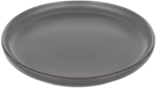 Dinner plate ARDESTO Lazio, 27cm, ceramic, dark gray