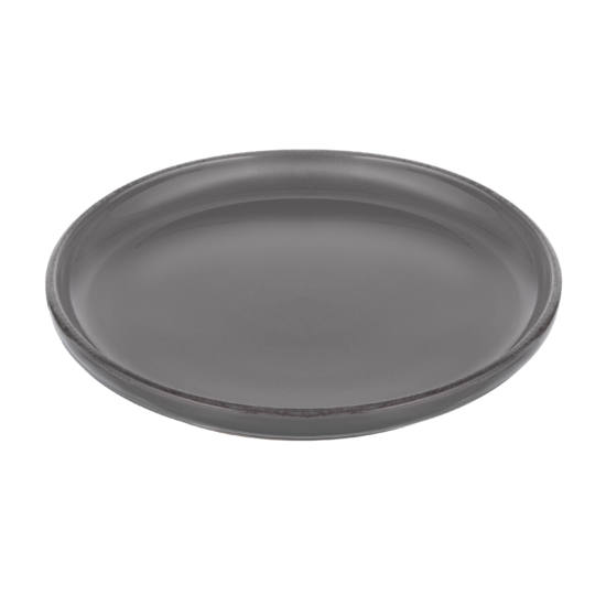 Dessert plate ARDESTO Lazio, 20.5cm, ceramic, dark gray