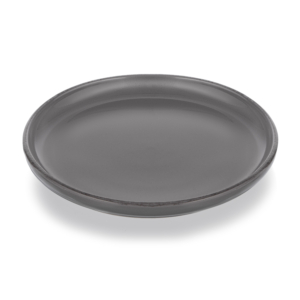 Dessert plate ARDESTO Lazio, 20.5cm, ceramic, dark gray