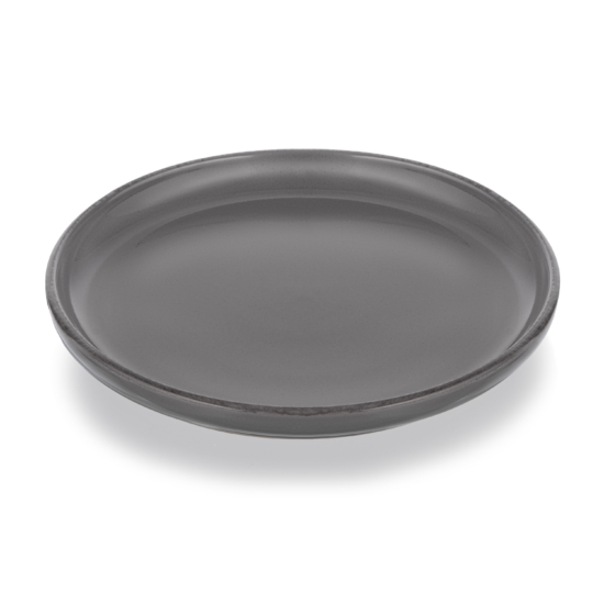 Dessert plate ARDESTO Lazio, 20.5cm, ceramic, dark gray