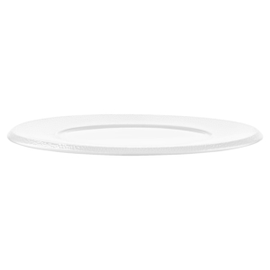 Dinner plate ARDESTO Ancona, 26cm, porcelain, white