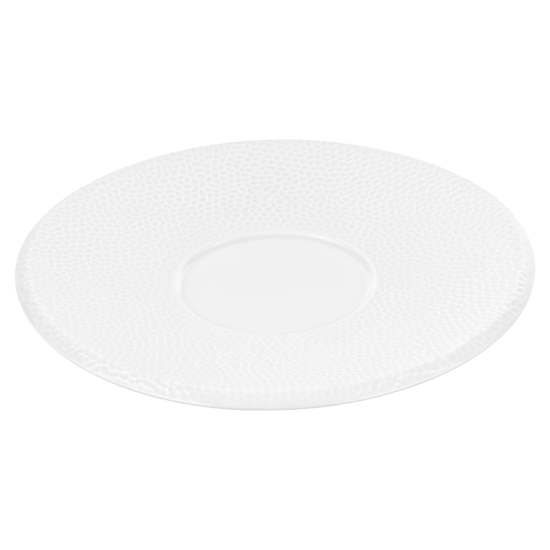 Saucer for cup ARDESTO Ancona 16cm, porcelain, white