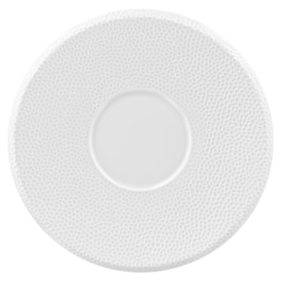 Saucer for cup ARDESTO Ancona 16cm, porcelain, white