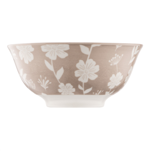 Bowl ARDESTO Ravenna, 620ml, 15cm, porcelain, white-beige