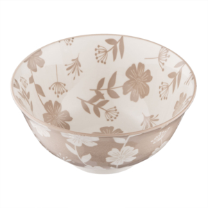Bowl ARDESTO Ravenna, 620ml, 15cm, porcelain, white-beige