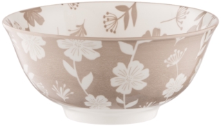 Bowl ARDESTO Ravenna, 620ml, 15cm, porcelain, white-beige