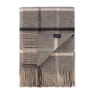 Плед ARDESTO Leonardo Alpina, 140×200см, 100% вовна, сірий