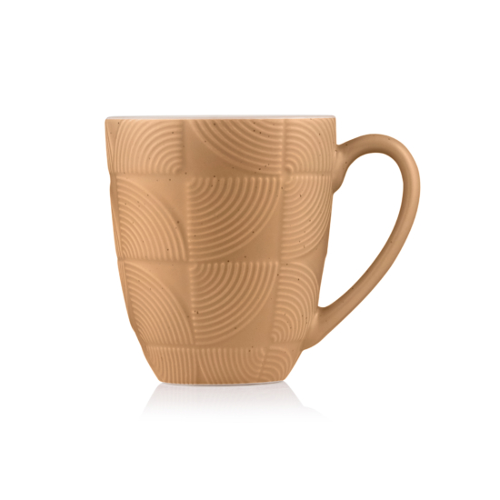 Mug ARDESTO Dafne, 380ml, ceramic, brown