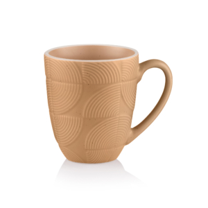 Mug ARDESTO Dafne, 380ml, ceramic, brown