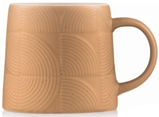 Mug ARDESTO Dafne, 420ml, ceramic, brown
