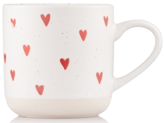 Mug ARDESTO Heart, 350ml, ceramic, white