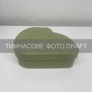 Lunch box ARDESTO Fresh Elephant 1l, plastic, green