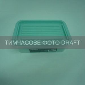 Fresh food storage container ARDESTO 0.52l, plastic, rectangular, blue