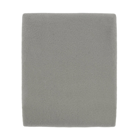 Fleece blanket ARDESTO 130x160cm, 100% polyester, light grey