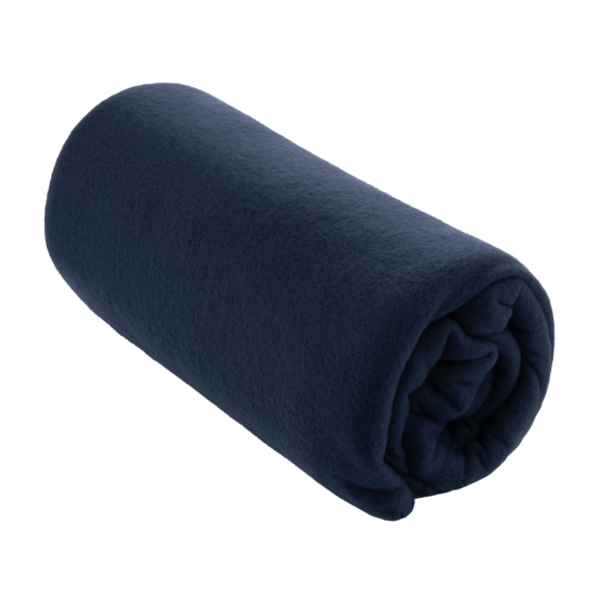 Fleece blanket ARDESTO 130x160cm, 100% polyester, dark blue