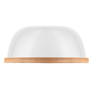 Plate with lid ARDESTO Midori, 18.5x1x7.8cm, bamboo, plastic