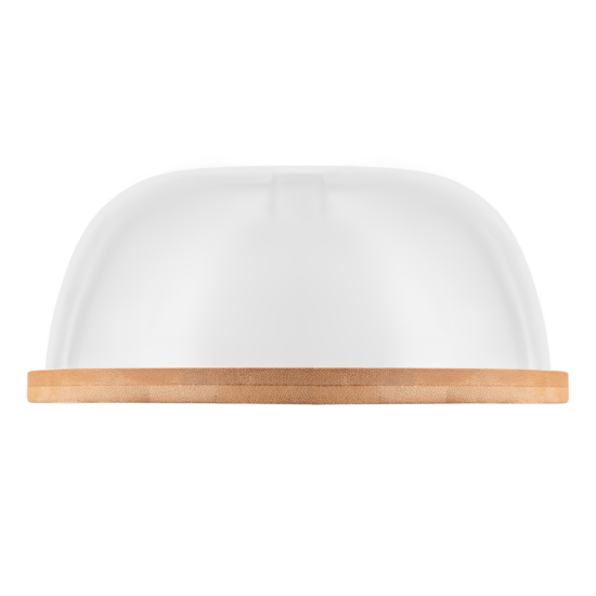 Plate with lid ARDESTO Midori, 18.5x1x7.8cm, bamboo, plastic