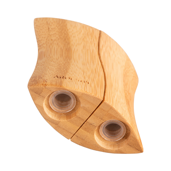 Набір для солі та перцю ARDESTO Midori, 2 предмети, 10мл, 9.5х4х9см, бамбук, пластик