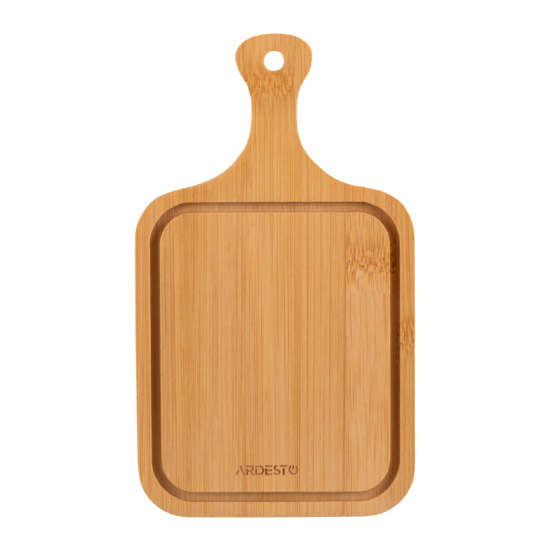 Набір для подачі сиру ARDESTO Midori, 2 предмети, 19х11х0.8см, бамбук, нержавіюча сталь