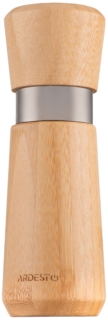 Salt and pepper Mill ARDESTO Midori, 50ml, bamboo, stainless steel