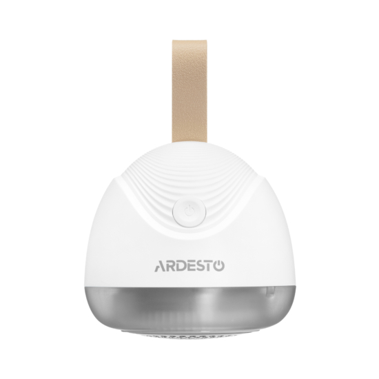 Машинка для видалення катишків ARDESTO, 7200 обертів на хв, велика площа лез, 90 хв. роботи на одному заряді, підсвітка, USB-C > USB-A, білий