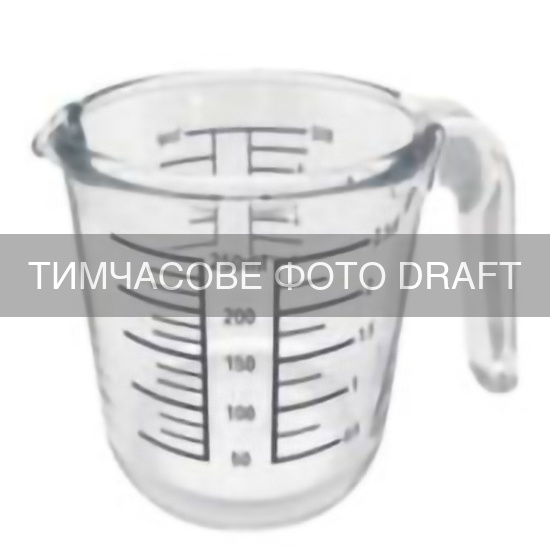 Measuring cup ARDESTO 0.5l, borosilicate glass, transparent