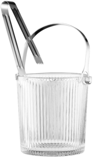 Ведро для льда со щипцами ARDESTO Iceberg 980мл, стекло, прозрачный
