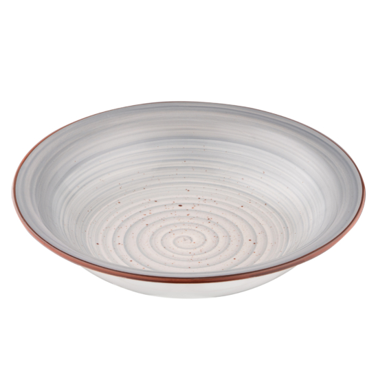 Soup plate ARDESTO Salerno 680ml, 21cm, ceramic, multicolored