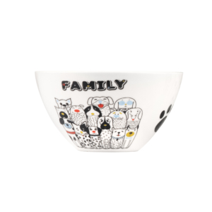Set of dishes ARDESTO Family 3pcs, new bone china
