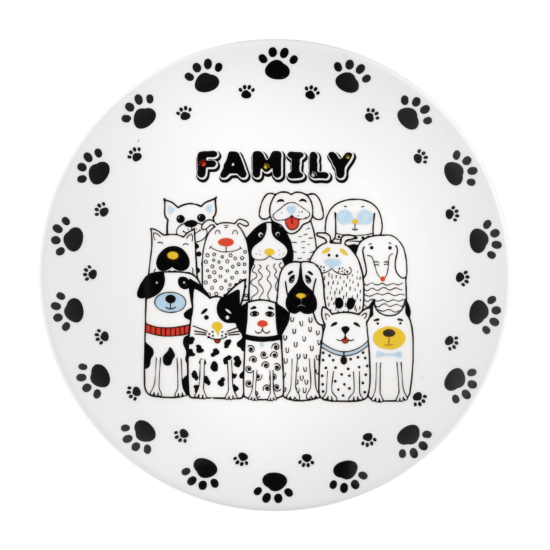 Set of dishes ARDESTO Family 3pcs, new bone china