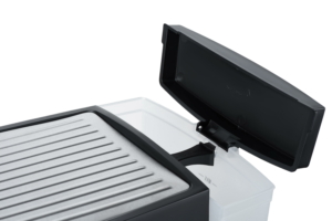 Coffee maker ARDESTO carob Steel Collection 1.6l, ground, hand capuchino maker, silver-black