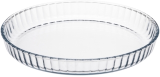 Форма для запекания ARDESTO Black Mars 27.6х3.8см, боросиликатное стекло, круглая, прозрачный