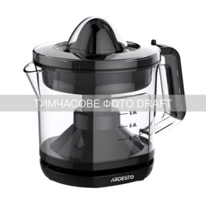 Juicer citrus-press ARDESTO, 40W, bowl-1L, plastic, black