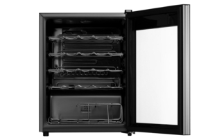 Wine cooler ARDESTO, 64.2x48x44, freez.-66L, 1 zone, bottles -24, ST, display int, black