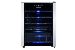Wine cooler ARDESTO, 64.2x48x44, freez.-66L, 1 zone, bottles -24, ST, display int, black