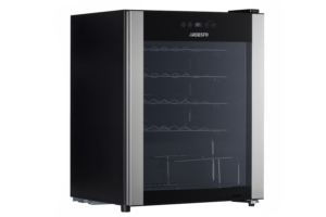 Wine cooler ARDESTO, 64.2x48x44, freez.-66L, 1 zone, bottles -24, ST, display int, black