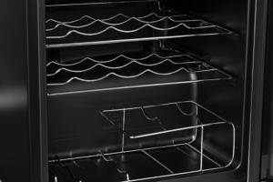 Wine cooler ARDESTO, 64.2x48x44, freez.-66L, 1 zone, bottles -24, ST, display int, black