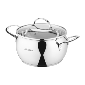 Cookware set ARDESTO Gemini Liguria, 6pcs, stainless steel