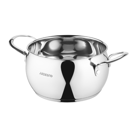 Cookware set ARDESTO Gemini Liguria, 6pcs, stainless steel