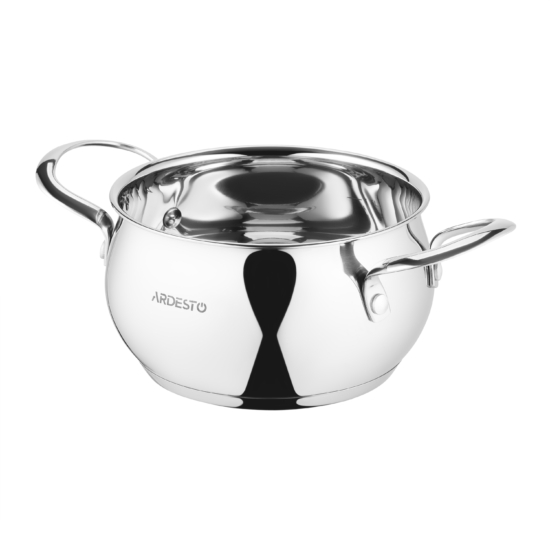 Cookware set ARDESTO Gemini Liguria, 6pcs, stainless steel