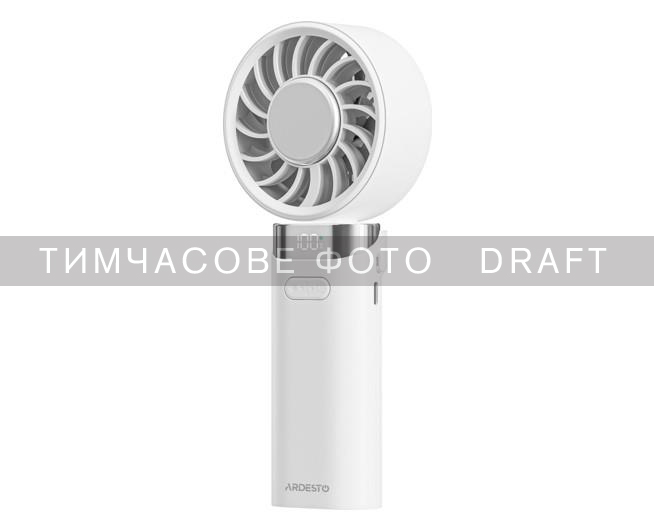 Portable handheld fan ARDESTO OneBreeze FN-HM96W