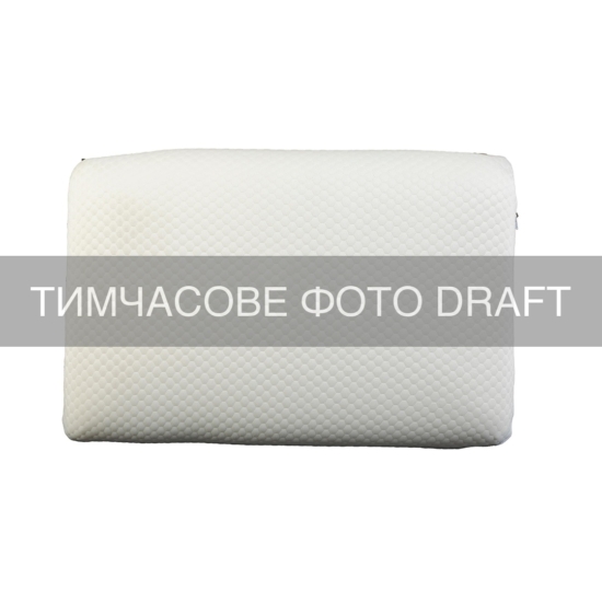 Orthopedic pillow ARDESTO Sleepwell Warm&Cold 60x40x12cm, rectangular, memory foam, white