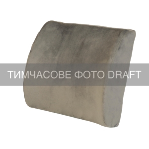 Orthopedic pillow ARDESTO Sleepwell Back 34x32x12cm, for back, memory foam, grey